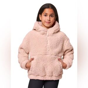 Mondetta Youth 1/2 Zip Pullover Top, Size M (10/12)